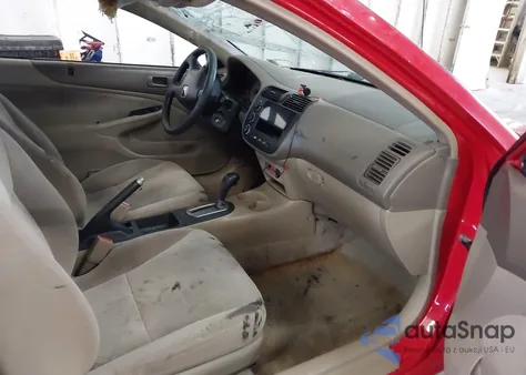 2001 Honda Civic Lx from USA, damaged, VIN 1HGEM22571L040690